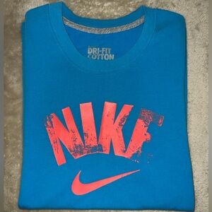 Vintage Nike Blue Dri-Fit Tee